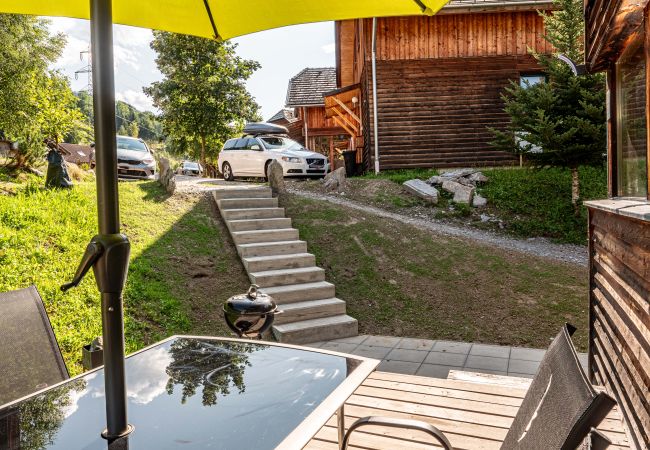 Chalet in St. Georgen am Kreischberg - (RENOVIERT) Woody 8 - Chalet Bellevue mit Sauna und Whirlpool Chalet in St. Georgen am Kreischberg - (RENOVIERT) Woody 8 - Chalet Bellevue mit Sauna und Whirlpool